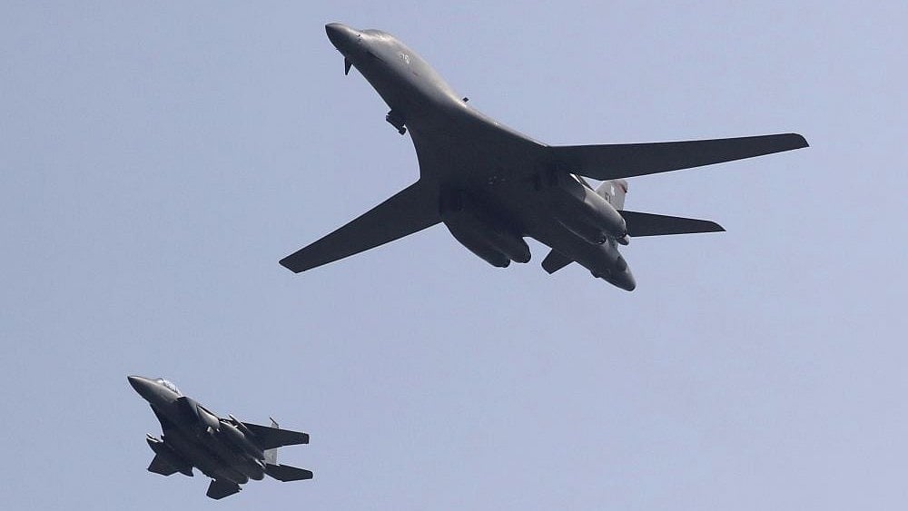 Eight Killed As B-52 bomber Crashes Near California Air Base - Representative Image