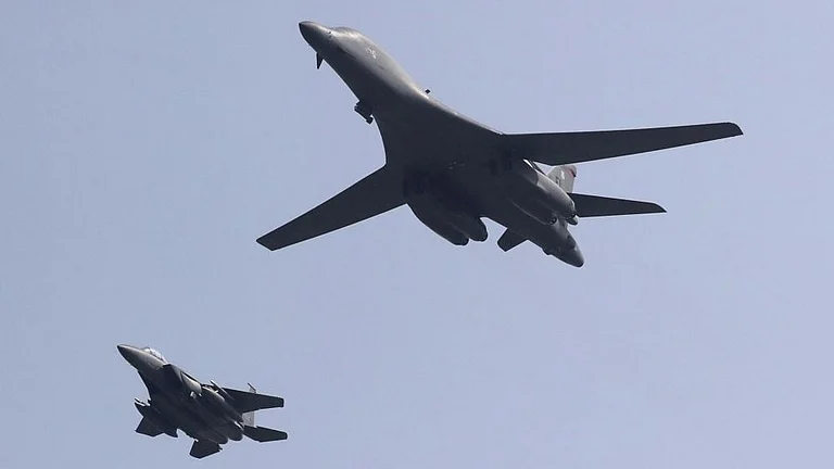 Eight Killed As B-52 bomber Crashes Near California Air Base - Representative Image