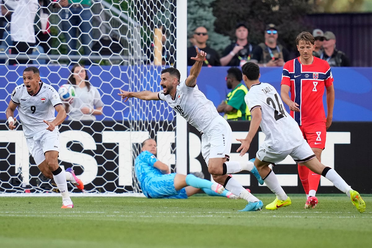 Iraq Vs Norway FIFA World Cup 2026 Group I Aymen Hussein Celebs AP Photo