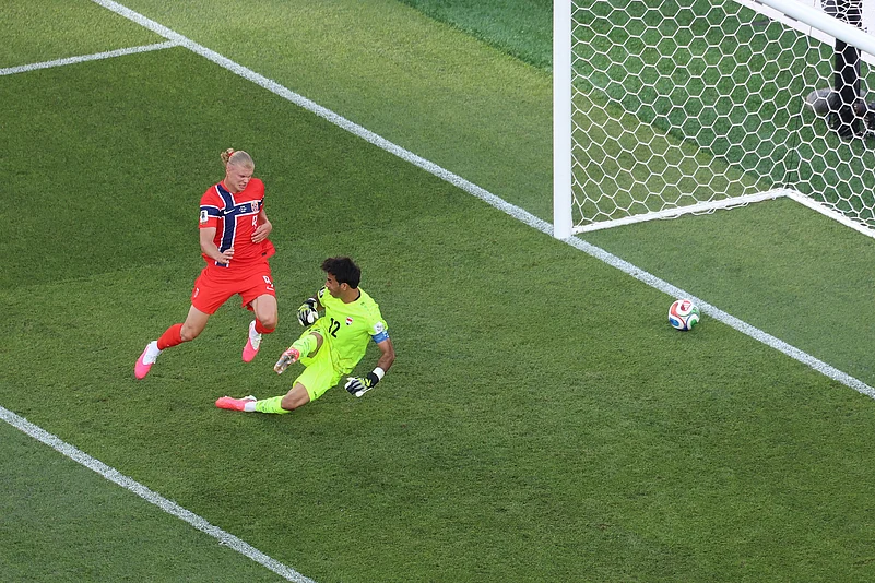 Iraq Vs Norway FIFA World Cup 2026 Group I Haaland Scores Goal 2 AP Photo