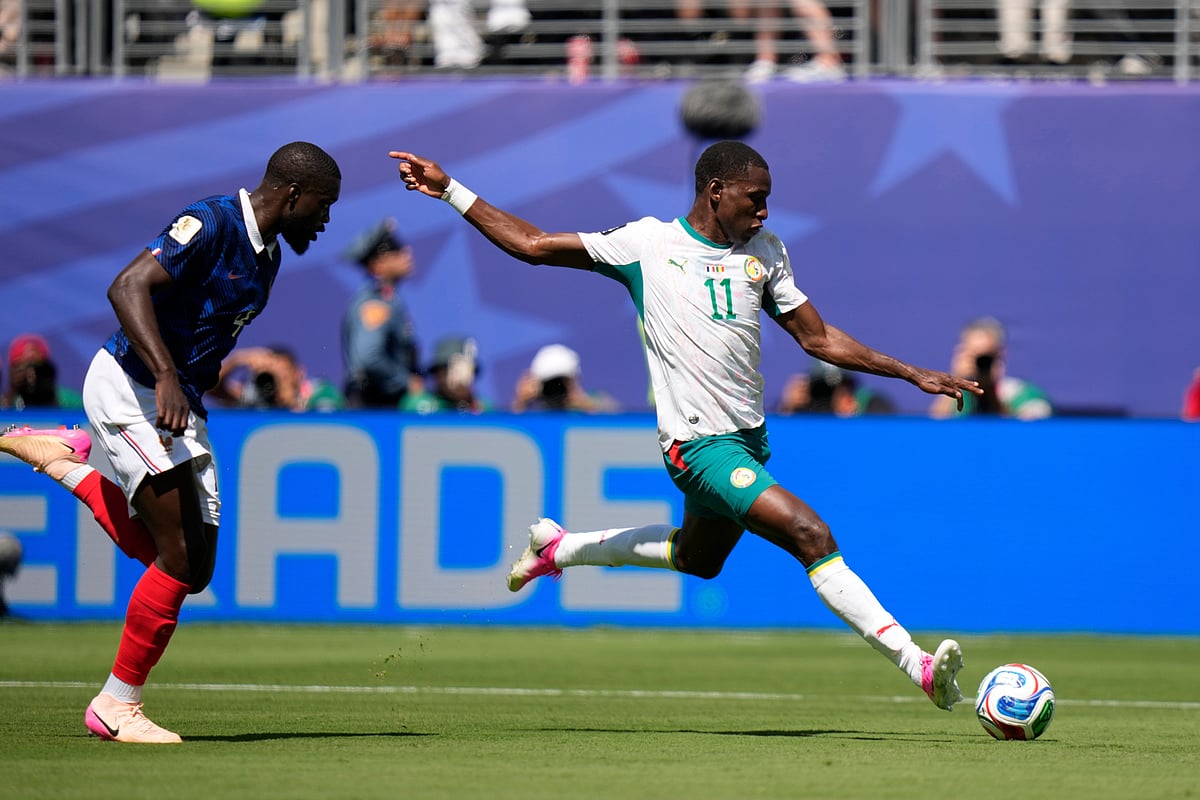 France Vs Senegal FIFA World Cup 2026 Group I Nicolas Jackson Attempt AP Photo