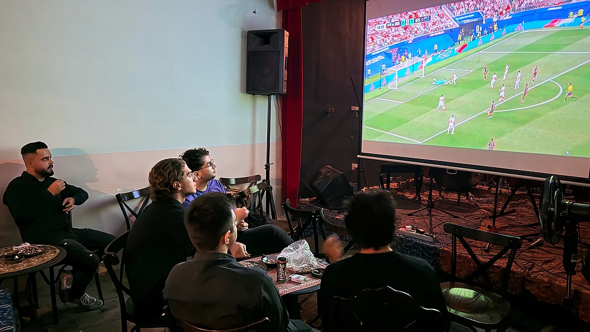 Iran Vs New Zealand FIFA World Cup 2026 Group G Tehran Watch party 2 AP Photo