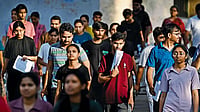 | Photo: IMAGO/Hindustan Times : The Aspirants: Candidates leaving 
Telegram Restricted Till June 22, NTA Flags Fake NEET Re-Exam Paper Leak Claims