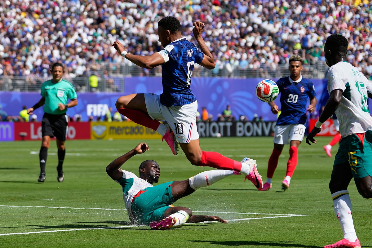 France Vs Senegal FIFA World Cup 2026 Group I Koulibaly and Mbappe AP Photo