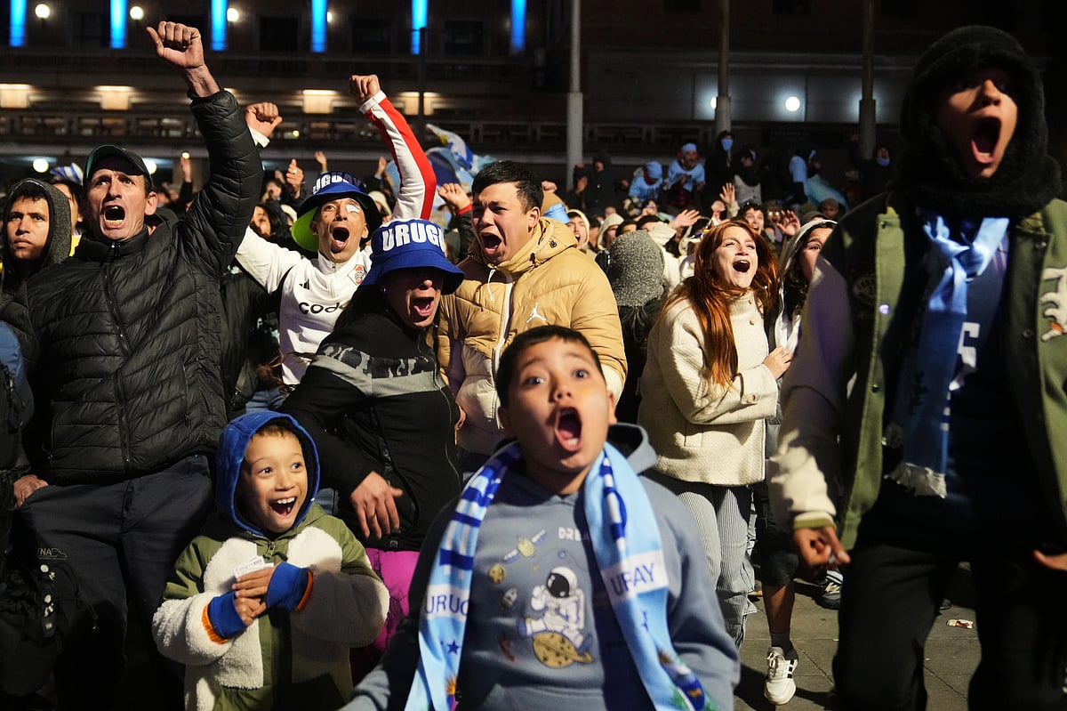 Saudi Arabia vs Uruguay FIFA World Cup 2026 Group H Celeb In Montevideo AP Photo