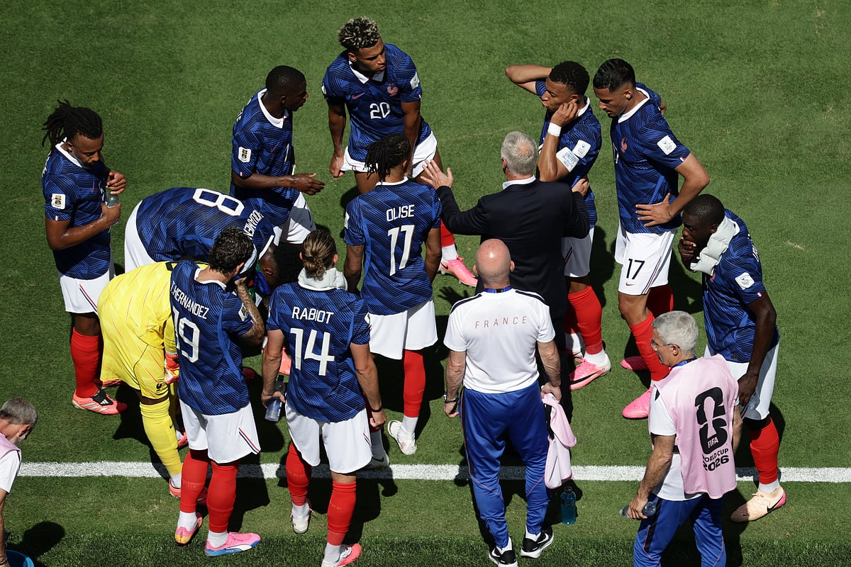 France Vs Senegal FIFA World Cup 2026 Group I Water Break France AP Photo