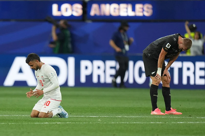 Iran Vs New Zealand FIFA World Cup 2026 Group G Ghayedi Surman Post Match AP Photo