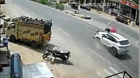 Two killed as speeding trailer hit their motorcycle in Jaipur 