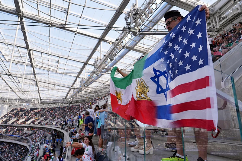 Iran Vs New Zealand FIFA World Cup 2026 Group G fans cheer pregame ap photo