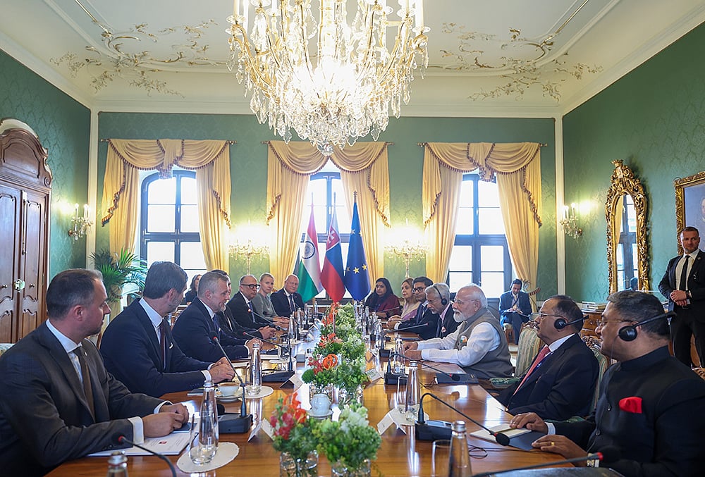PM Modi in Slovakia