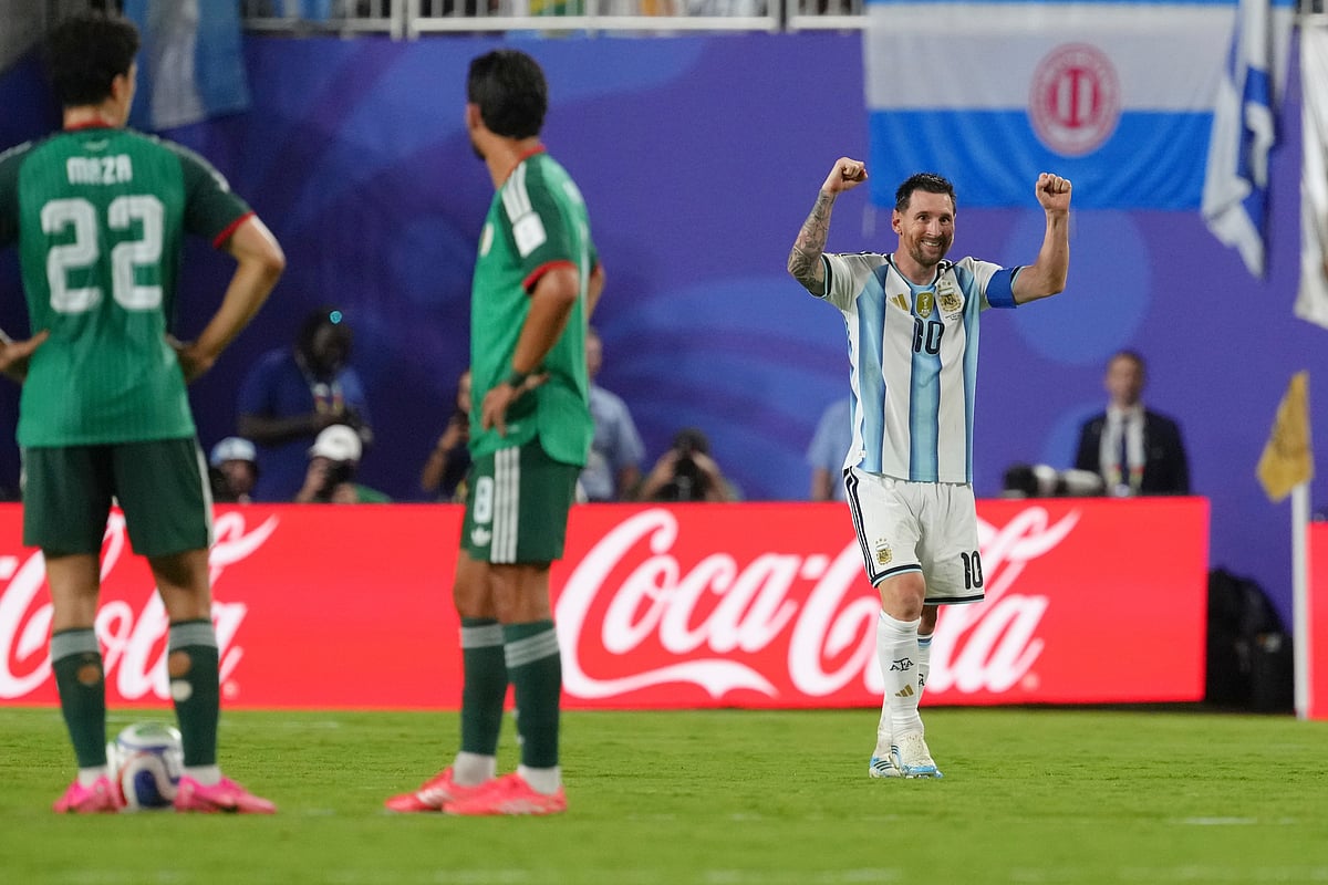 Argentina Vs Algeria FIFA World Cup 2026 Group Lionel Messi 3rd Goal AP Photo