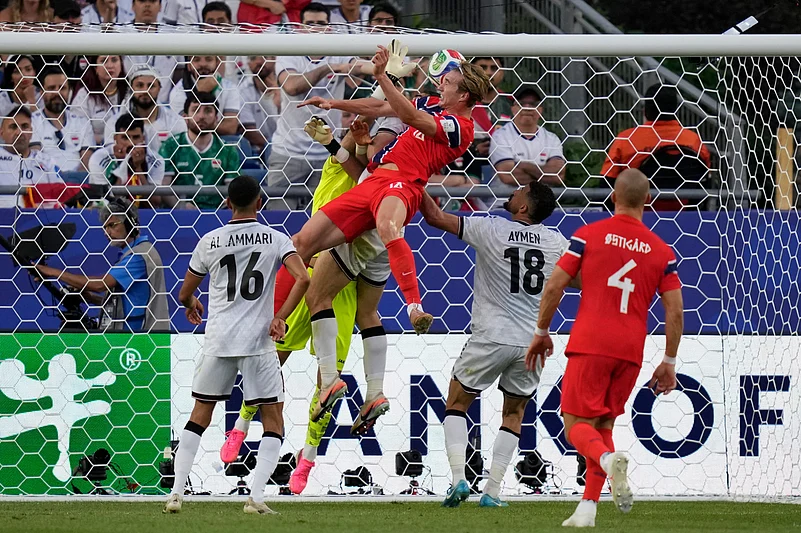 Iraq Vs Norway FIFA World Cup 2026 Group I Kristian Thorstvedt Scores AP Photo