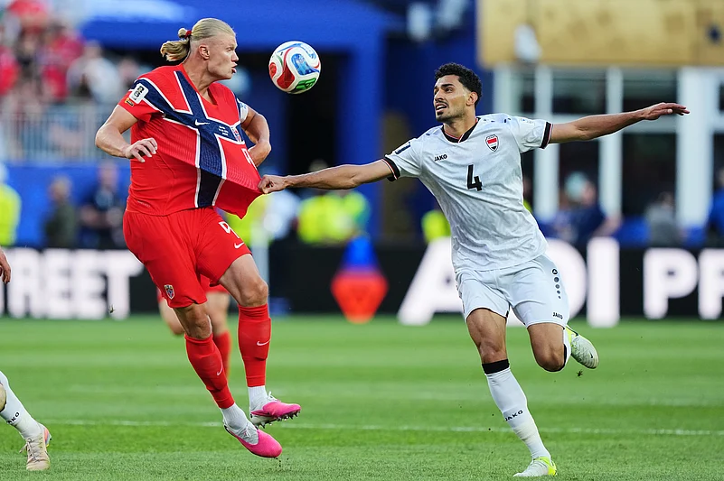 Iraq Vs Norway FIFA World Cup 2026 Group I Tahseen Pulls Haaland AP Photo