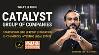 Akhand Swaroop Pandit Highlights His Role In Guiding 55+ Startups And Expanding Business Ventures Akhand Swaroop Pandit banner for Catalyst Group of Companies