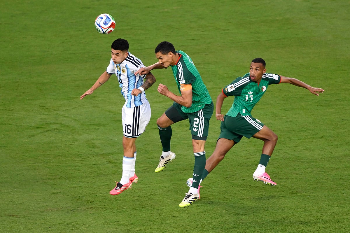 Argentina Vs Algeria FIFA World Cup 2026 Group J Thiago Almada and Aissa Mandi AP Photo