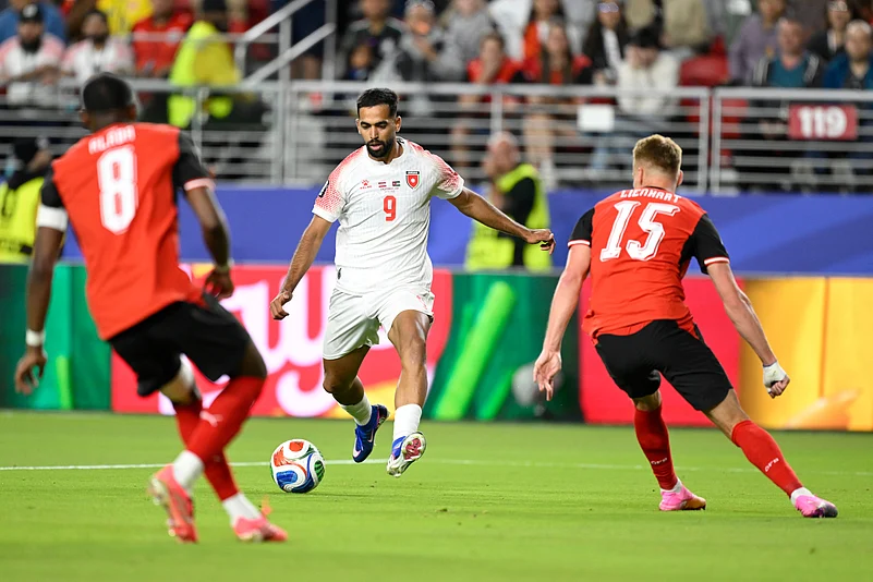Austria Vs Jordan FIFA World Cup 2026 Group J Ali Olwan Scores ANGLE AP Photo