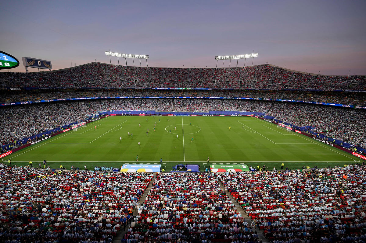Argentina Vs Algeria FIFA World Cup 2026 Group J Stad View AP Photo