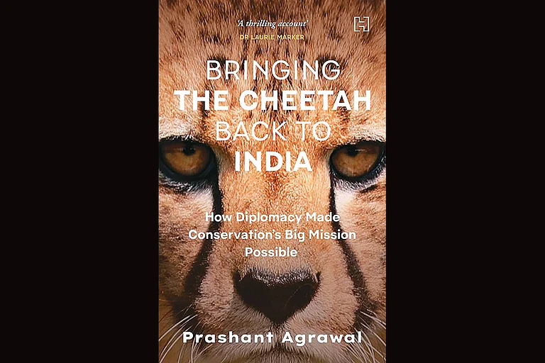 Bringing the Cheetah Back to India | Prashant Agrawal | Hachette India | 224 pages | Rs. 599 - null