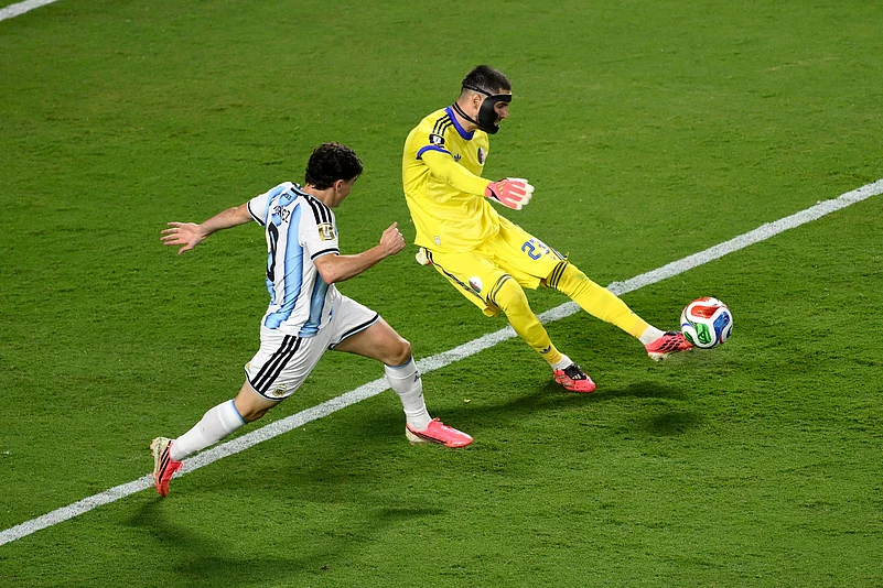 Argentina Vs Algeria FIFA World Cup 2026 Group J Luca Zidane and Alvarez AP Photo