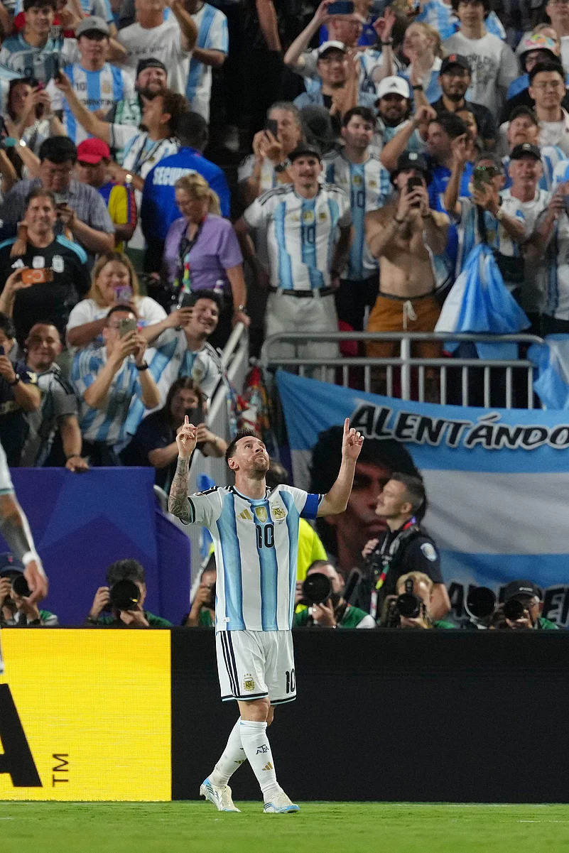 Argentina Vs Algeria FIFA World Cup 2026 Group Lionel Messi HatTrick Celeb AP Photo