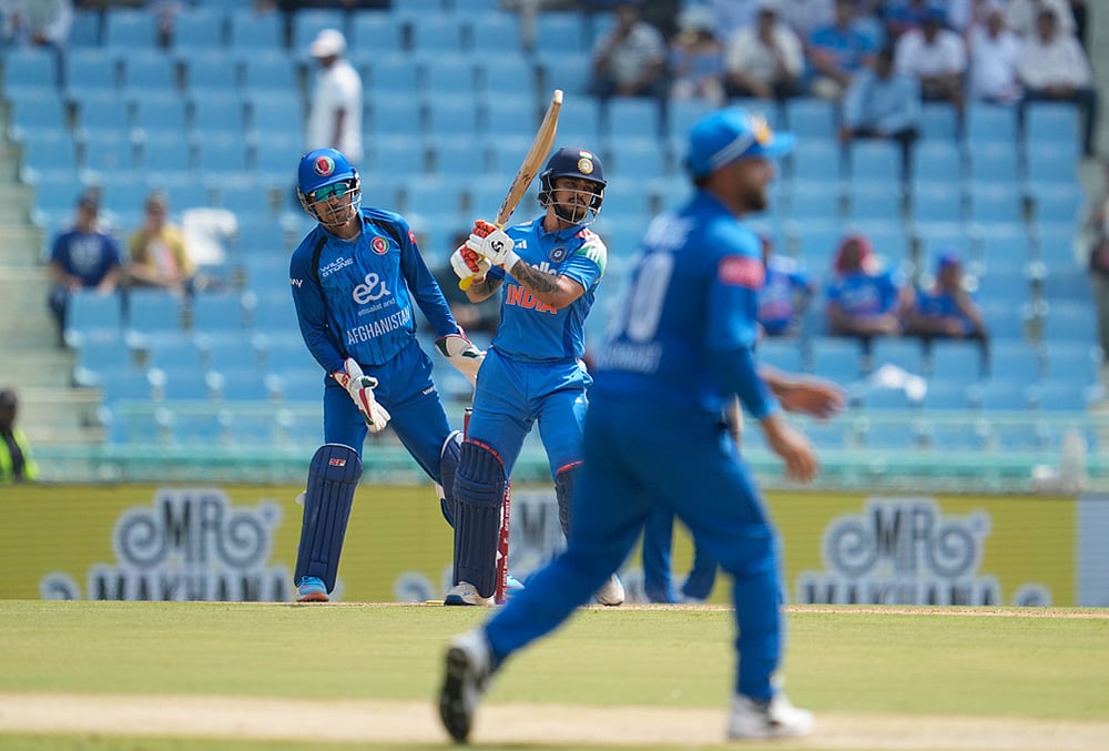 India vs Afghanistan 2nd ODI cricket at Lucknow’s Ekana Stadium-Ishan Kishan