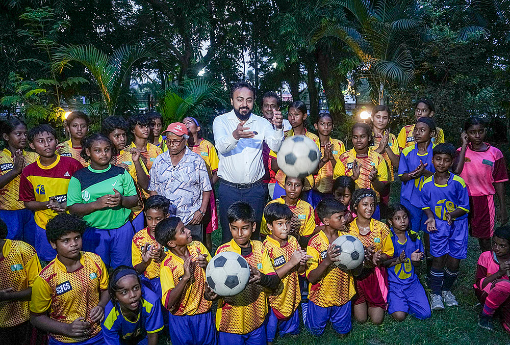 Dr Indranil Khan at Calcutta Sports Journalist Club (CSJC)