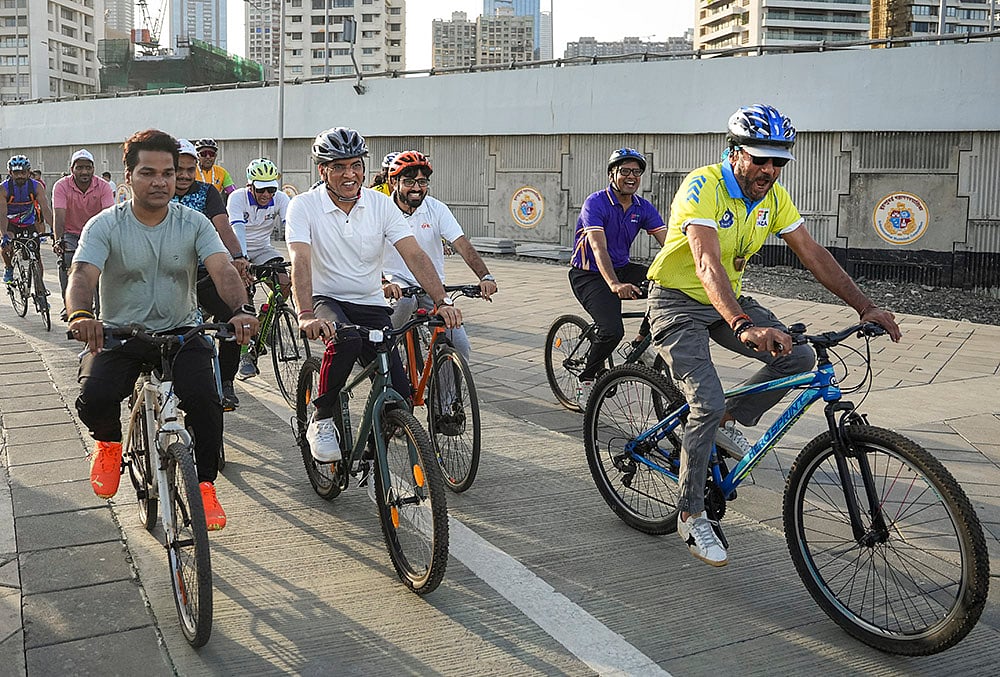 Fit India Cyclothon in Mumbai