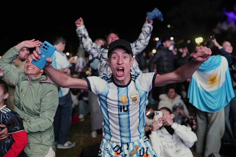 Argentina Vs Algeria FIFA World Cup 2026 Group J Buenos Aires Watch Party AP Photo