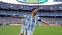Argentina 3-0 Algeria, FIFA World Cup 2026: Messi Nets First World Cup Hat-Trick As Argentina Cruise Past Algeria AP Photo/Ed Zurga : Argentina's Lionel Messi (10) celebrates after scoring a goal during the World Cup Group J soccer match between Argentina and Algeria in Kansas City, Mo., Tuesday, June 16, 2026.
