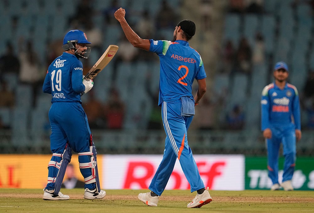India vs Afghanistan 2nd ODI cricket at Lucknow’s Ekana Stadium-Arshdeep Singh