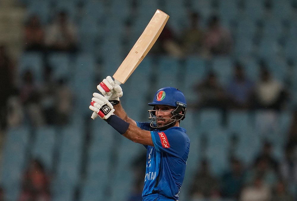 India vs Afghanistan 2nd ODI cricket at Lucknow’s Ekana Stadium-Rahmat Shah