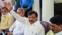 Sanjay Raut Hurls Expletives Against Rebel Shiv Sena MPs, Calls them 'Beman' | Photo: PTI/Ravi Choudhary : Sanjay Raut Hurls Expletives Against Rebel Shiv Sena MPs, Calls them 'Beman'