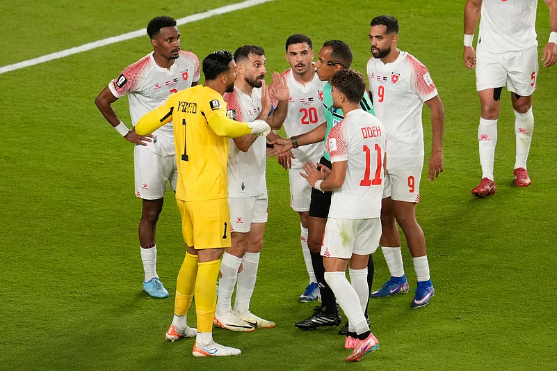 Austria Vs Jordan FIFA World Cup 2026 Group J Jordan Challenge A Goal AP Photo