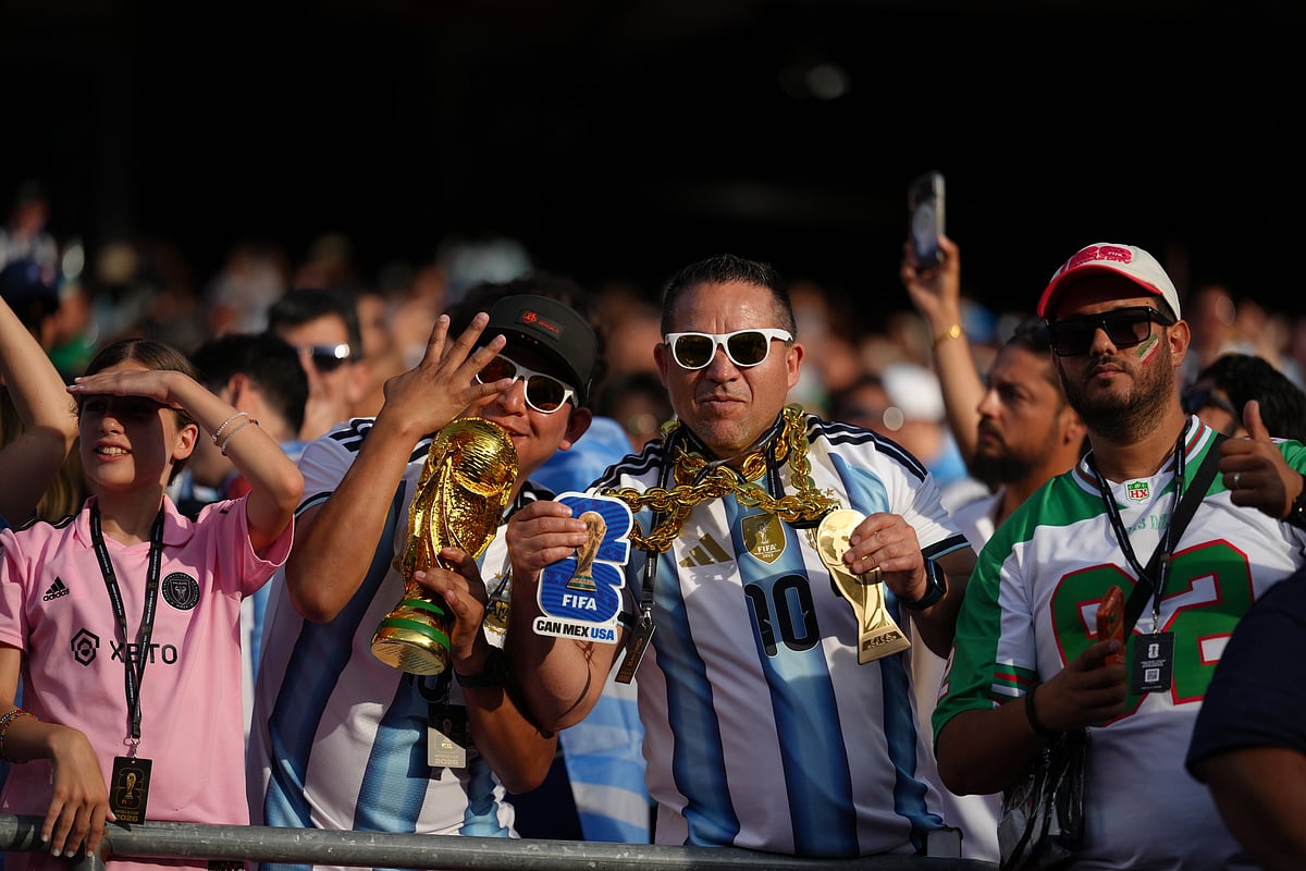 Argentina Vs Algeria FIFA World Cup 2026 Group J fans cheer PA Photo