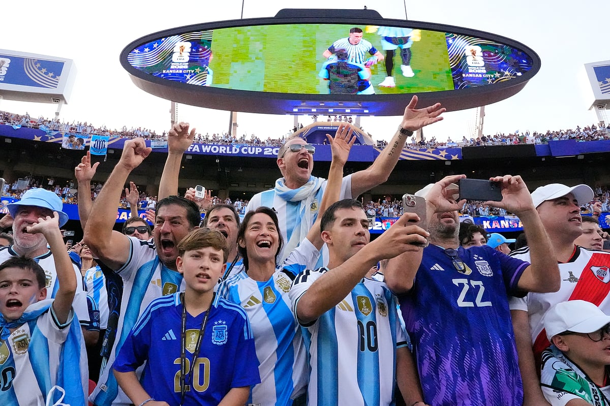 Argentina Vs Algeria FIFA World Cup 2026 Argentina Fans Group J AP Photo