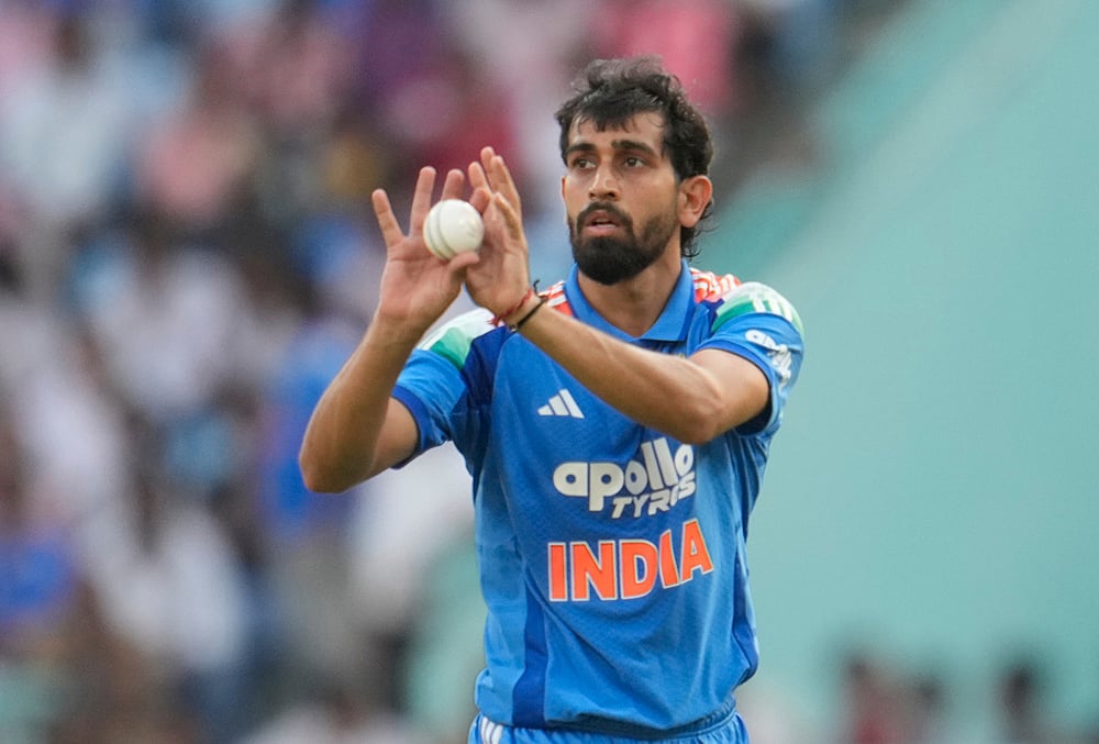 India vs Afghanistan 2nd ODI cricket at Lucknow’s Ekana Stadium-Prince Yadav
