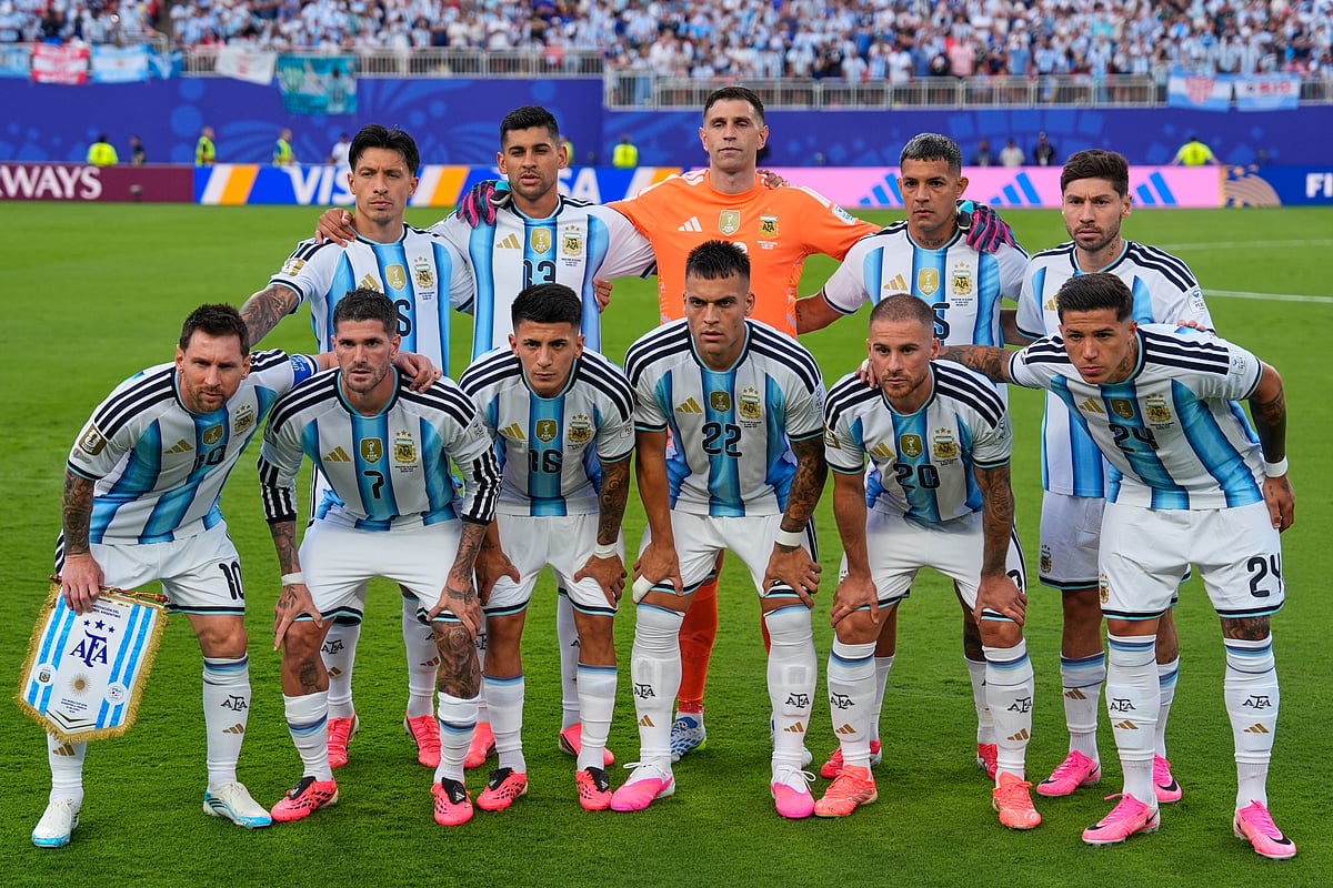 Argentina Vs Algeria FIFA World Cup 2026 Group J Argentine XI AP Photo