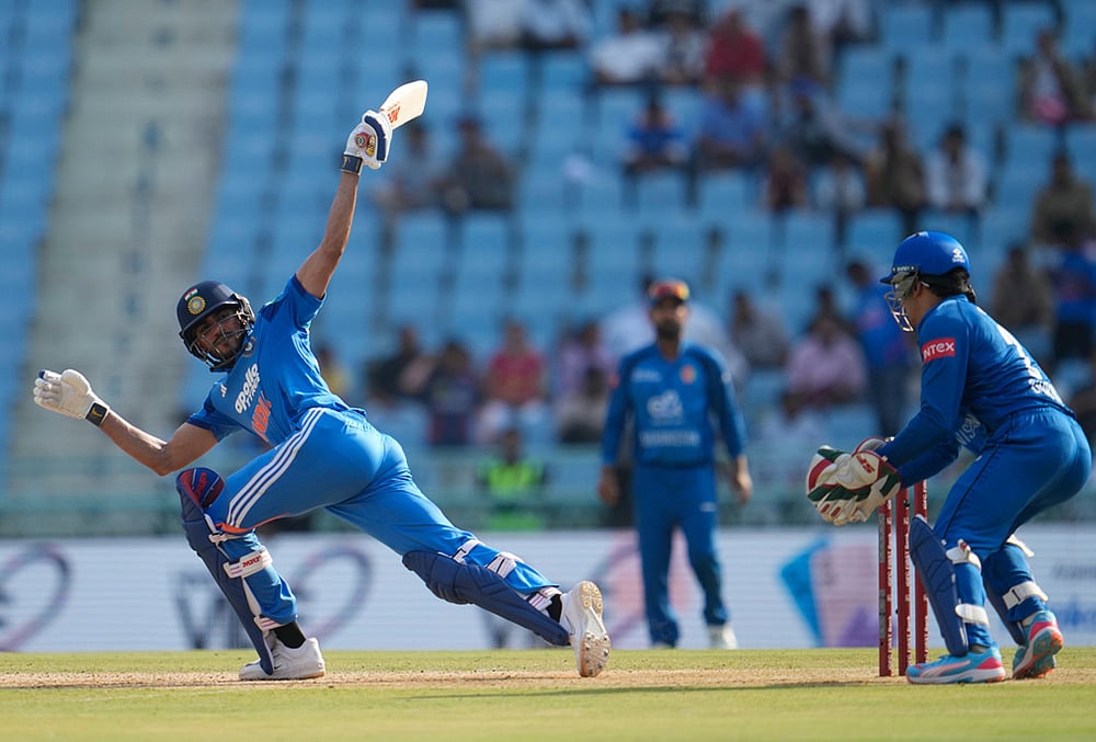 India vs Afghanistan 2nd ODI cricket at Lucknow’s Ekana Stadium-Shubman Gill