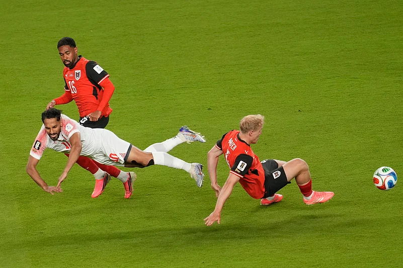 Austria Vs Jordan FIFA World Cup 2026 Group J Altamari and Schlager AP Photo