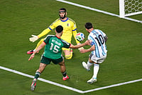 Argentina Vs Algeria, FIFA World Cup 2026 In Pics: See Best Photos From Group J Clash In Kansas City Stadium AP Photo/Reed Hoffmann : Argentina's Lionel Messi (10) shoots against Algeria goalkeeper Luca Zidane (23) during the World Cup Group J soccer match between Argentina and Algeria in Kansas City, Mo., Tuesday, June 16, 2026.