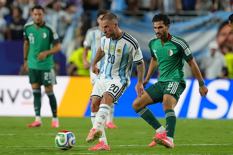 Argentina Vs Algeria FIFA World Cup 2026 Group J Alexis Mac Allister Rolls AP Photo