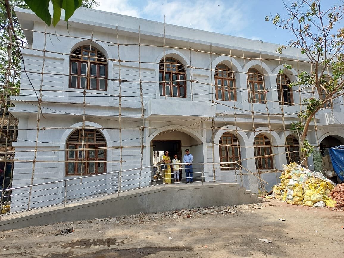 lans for reconstruction at the original site were abandoned after resistance from illegal occupants. Even after an alternative location was identified, further objections necessitated redesigning the project. - null