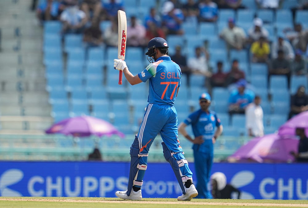 India vs Afghanistan 2nd ODI cricket at Lucknow’s Ekana Stadium-Shubman Gill