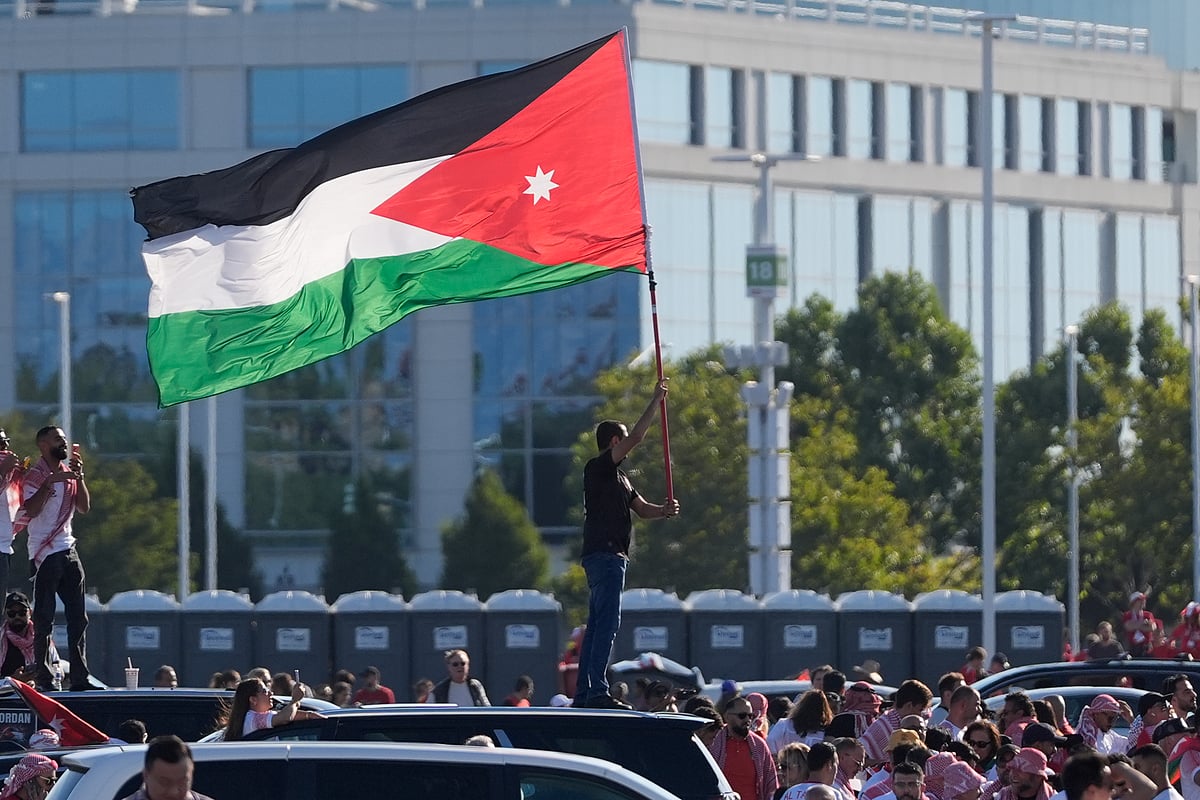 Austria Vs Jordan FIFA World Cup 2026 Group J Jordan Flag AP Photo
