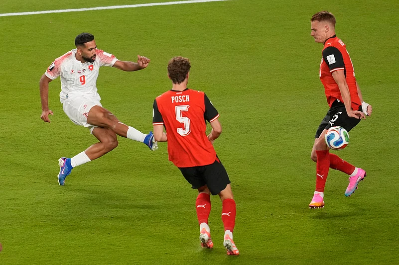 Austria Vs Jordan FIFA World Cup 2026 Group J Ali Olwan Scores AP Photo