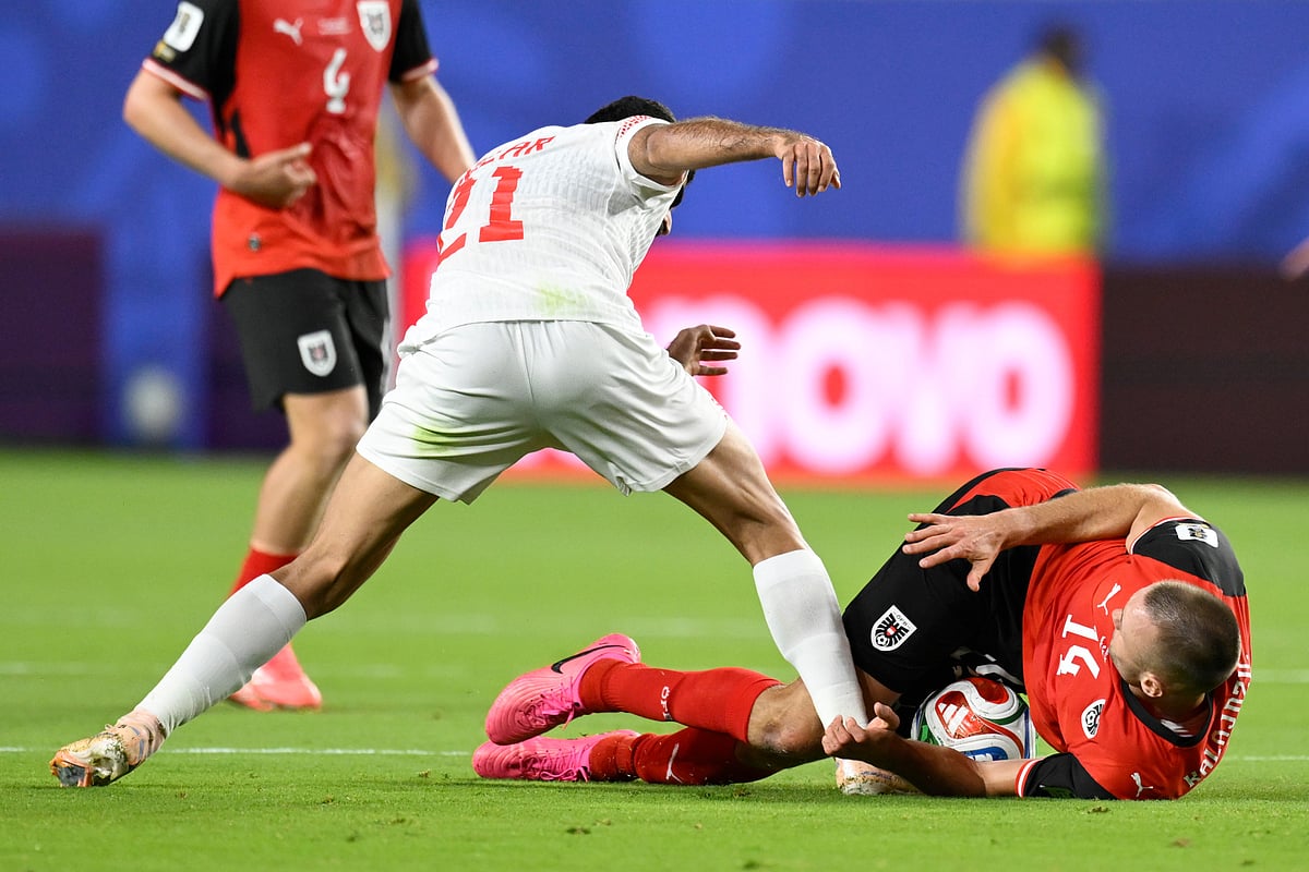 Austria Vs Jordan FIFA World Cup 2026 Group J Alrashdan Fouls Kalajdzic AP Photo