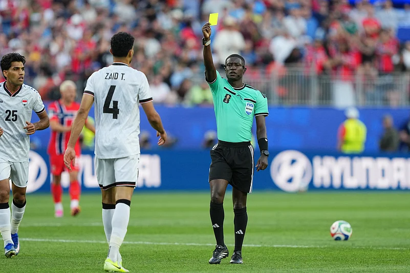 Iraq Vs Norway FIFA World Cup 2026 Group I Zaid Tahseen Booked AP Photo