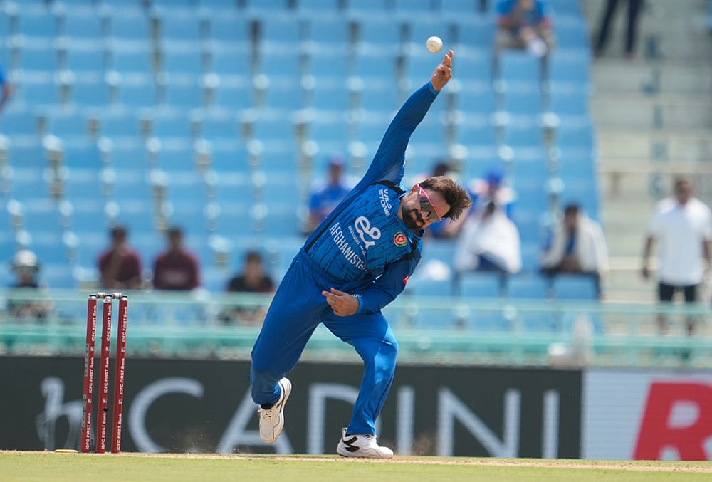 India vs Afghanistan 2nd ODI cricket at Lucknow’s Ekana Stadium-Rashid Khan