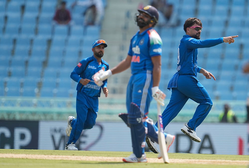 India vs Afghanistan 2nd ODI cricket at Lucknow’s Ekana Stadium-Rashid Khan