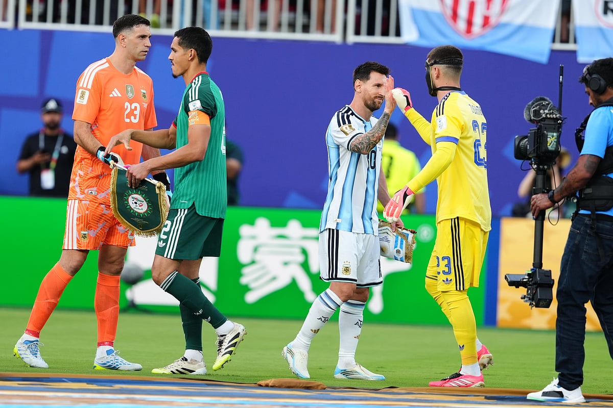 Argentina Vs Algeria FIFA World Cup 2026 Group J Luca Zidane Messi AP Photo